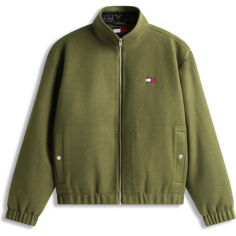 Tommy Jeans Prechodná bunda ESSENTIAL námornícka modrá / olivová / 66738587