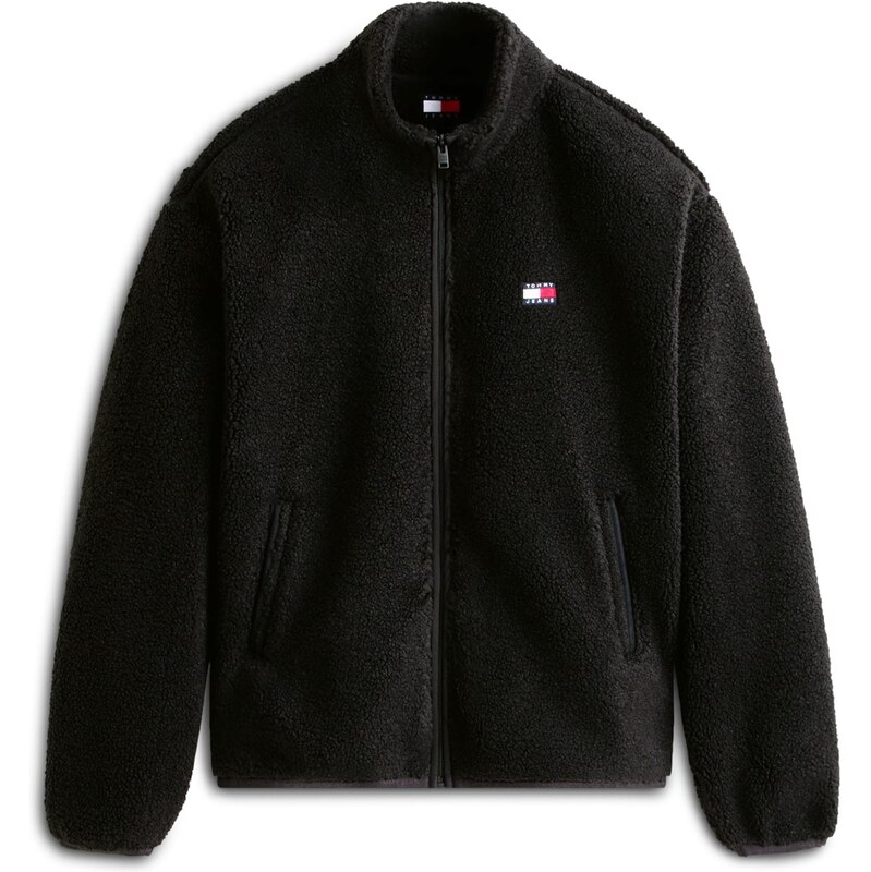 Tommy Jeans Tepláková bunda čierna 66738607
