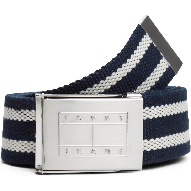 Tommy Jeans Opasky námornícka modrá / biela 66738745