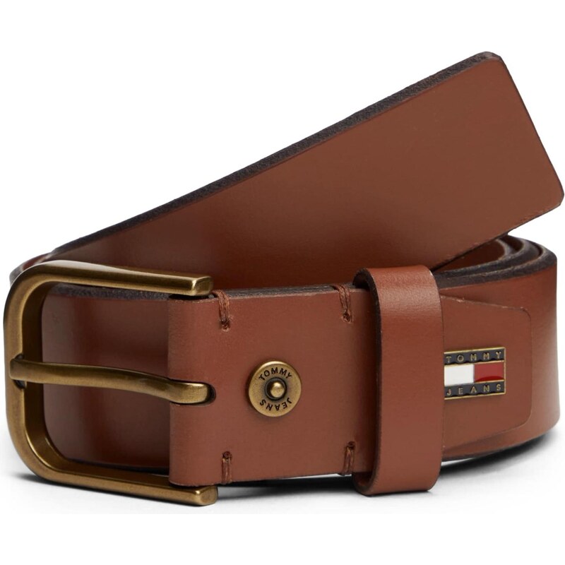 Tommy Jeans Opasky HERITAGE hnedá 66738747