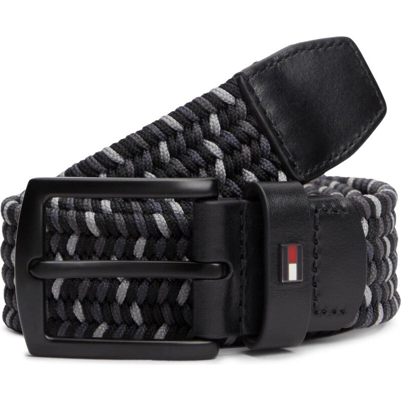 TOMMY HILFIGER Opasky DENTON 3.5 námornícka modrá / sivá / antracitová 66738756