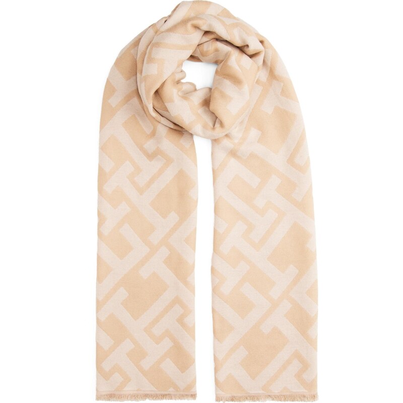 TOMMY HILFIGER Šál farba ťavej srsti / nebielená 66738762