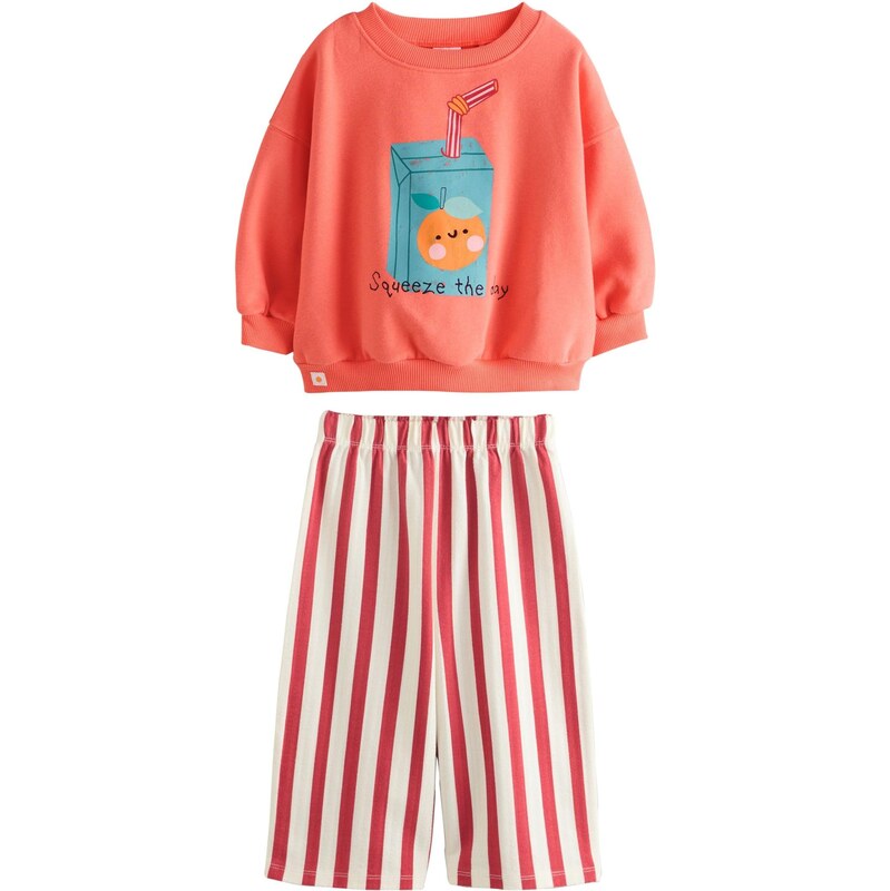 Next Set modrá / oranžová / biela 66738792