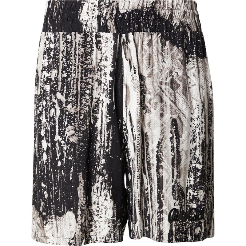 Carlo Colucci Nohavice sivá / čierna / šedobiela 66738881