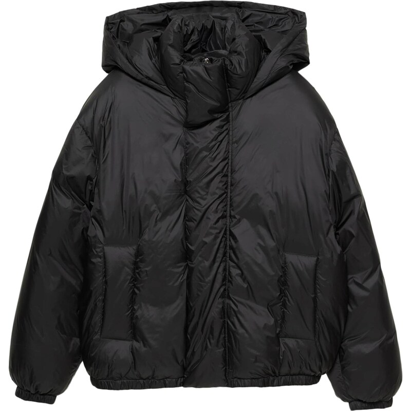 Pull&Bear Zimná bunda čierna 66738936