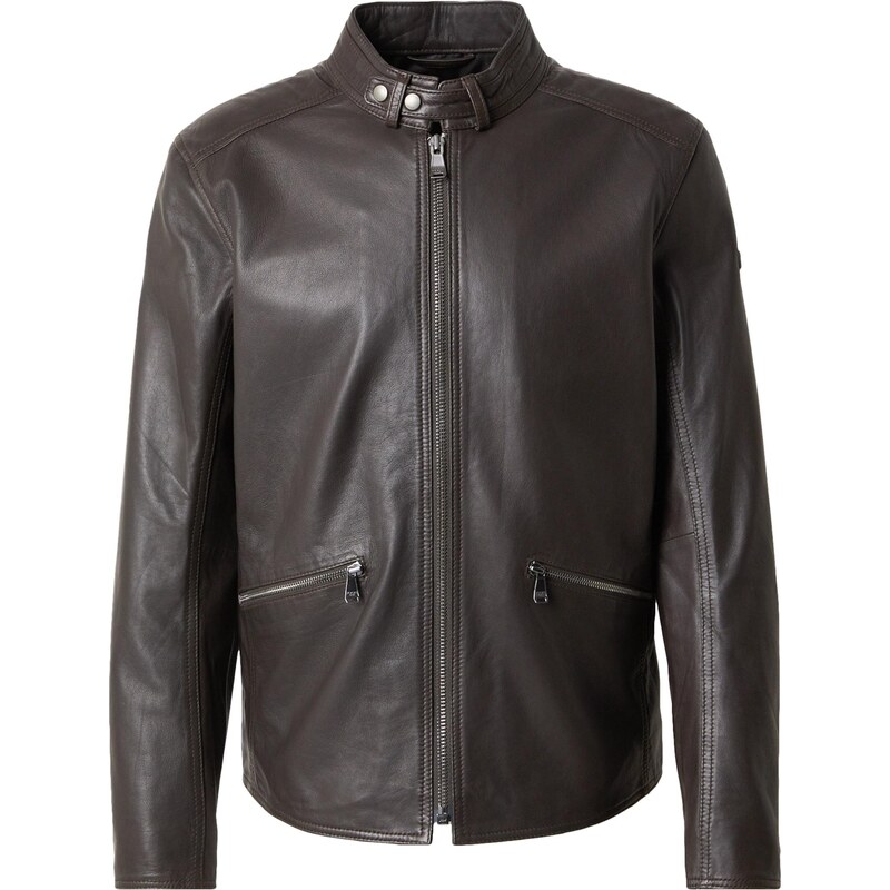 JOOP! Jeans Prechodná bunda čokoládová 66738937