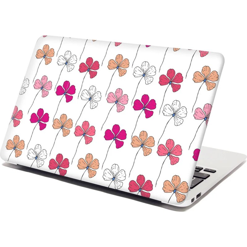 Sablio Samolepka na notebook Ružové kvietie 65099772