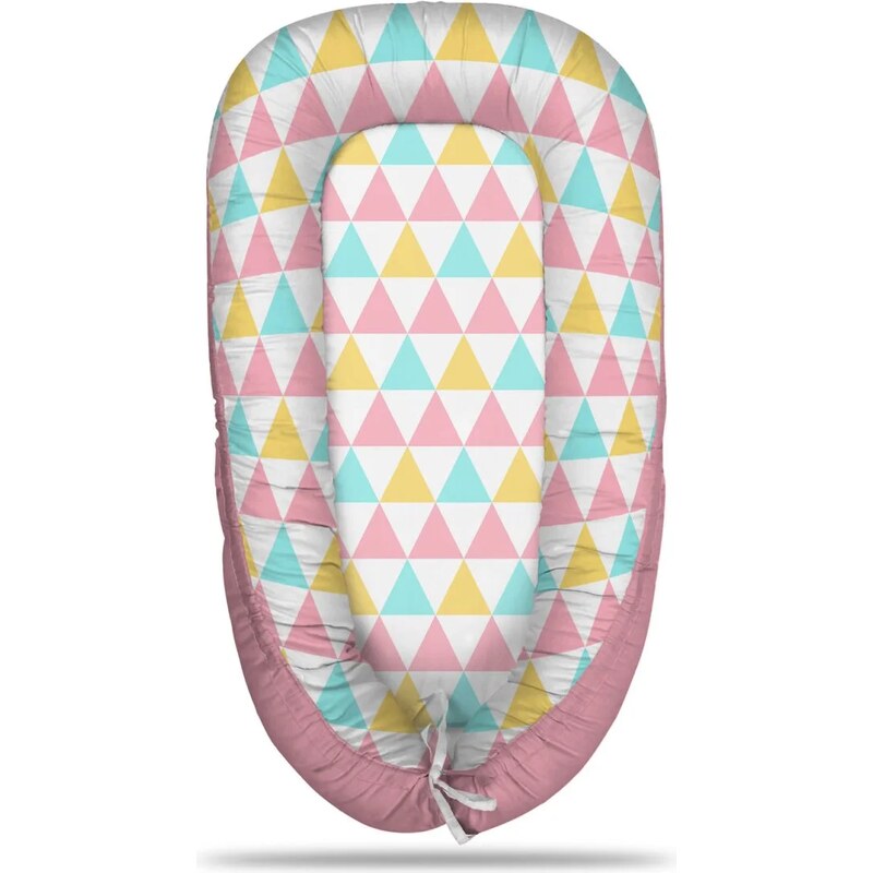 Sablio Hniezdočko pre bábätko Trojfarebné trojuholníky 65114141