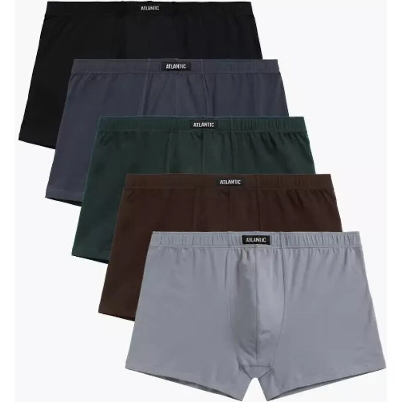 5PACK Pánskych boxeriek Atlantic 5SMH-002 66783177