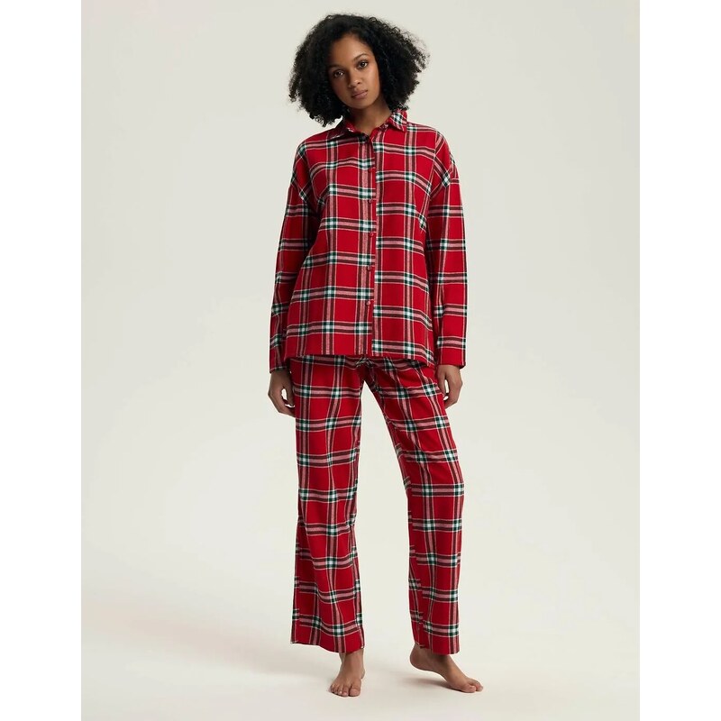 Henderson Ladies Dámske flanelové pyžamo Henderson 43716 Dalisa 66783704