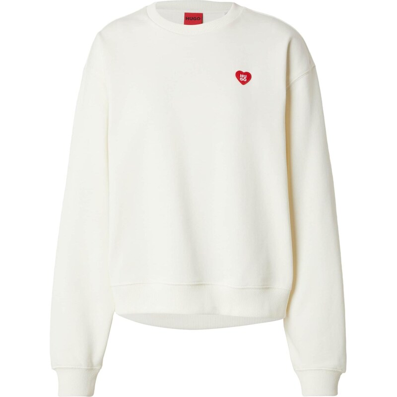 HUGO Mikina Deroxina_7 červená / biela 66173633