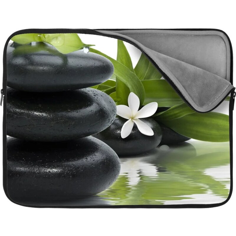 Sablio Obal na notebook Kvet s kameňmi 65426513