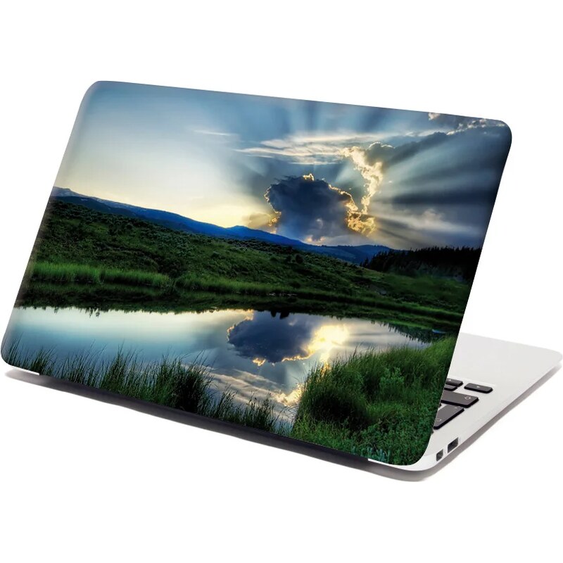 Sablio Samolepka na notebook Mrak nad riekou 65102030