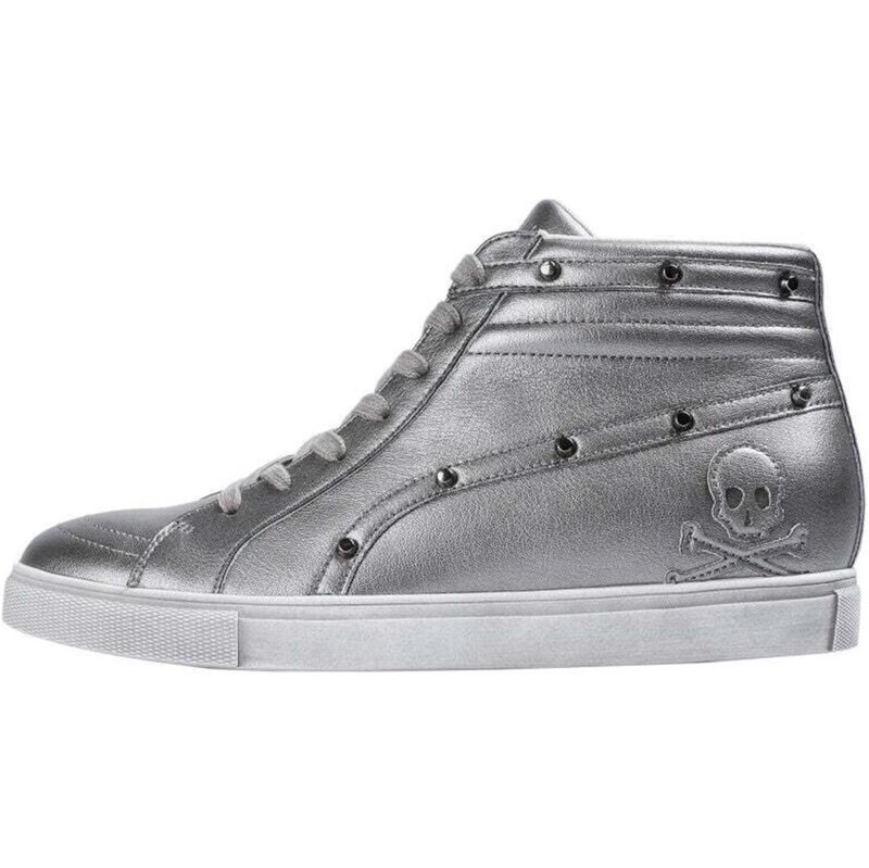 Scalpers Členkové tenisky strieborná 66789638