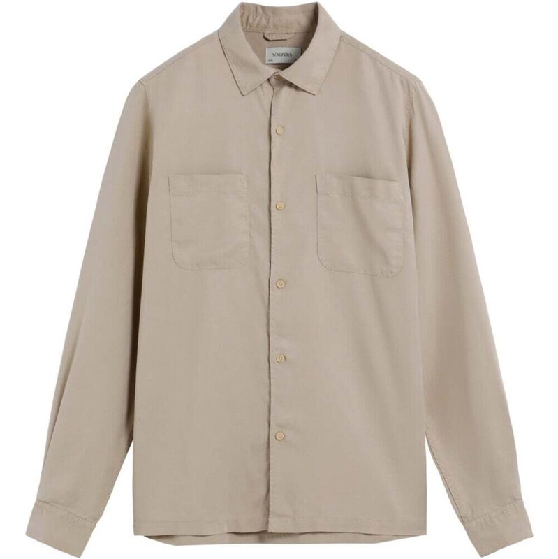 Scalpers Košeľa béžová 66789654