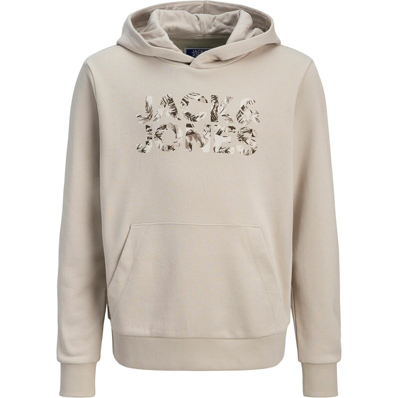 Jack & Jones Junior Mikina JJEJEFF béžová / hnedá 66789683