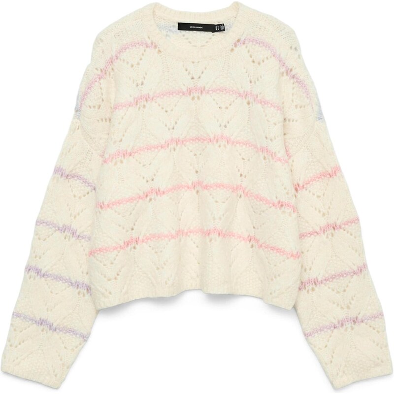 Vero Moda Girl Sveter VMNew Hatty nebielená / svetlomodrá / orgovánová 66789685