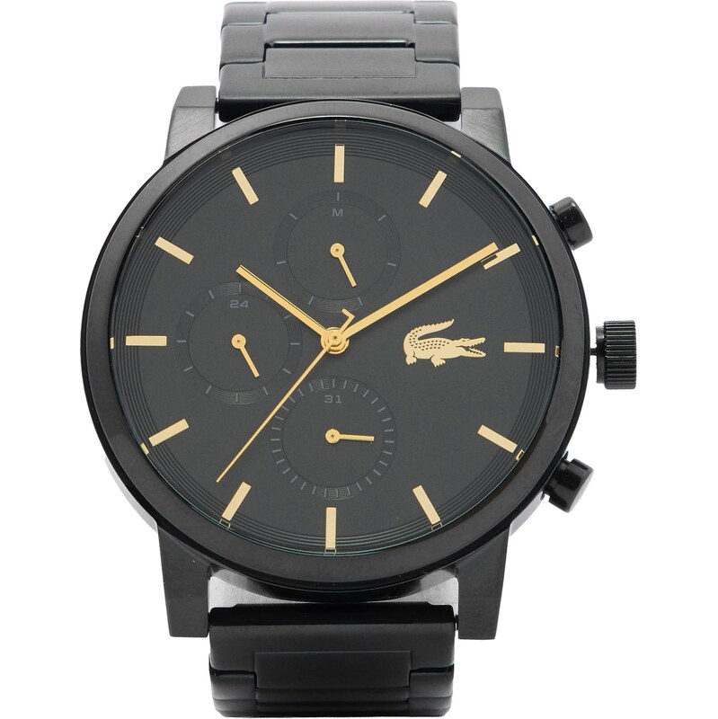 LACOSTE Analógové hodinky Replay čierna 66789716