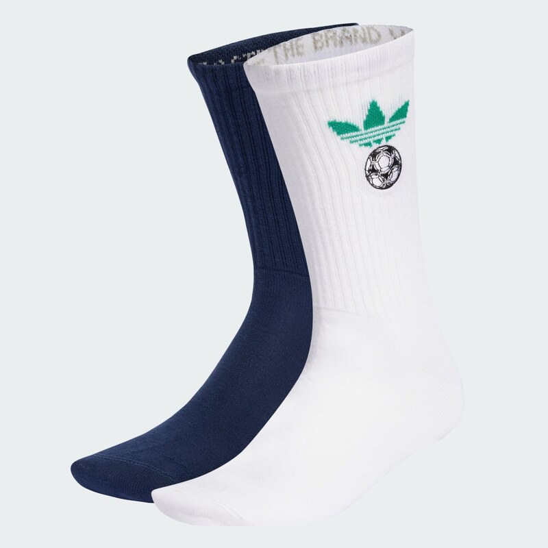 Adidas PONOŽKY FOOTBALL EMBROIDERED CREW SOCKS 2-BALENIE 66788913