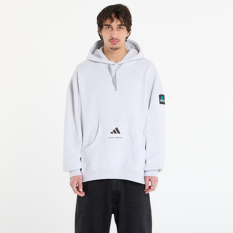 adidas Originals Mikina adidas Equipment Hoodie Light Grey Heather XXL 66793076