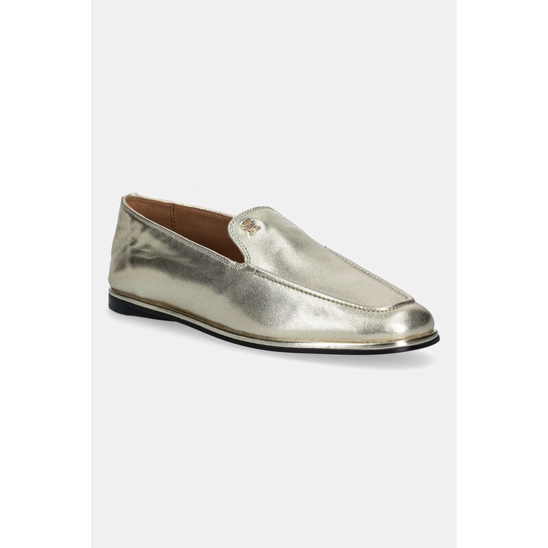 Kožené mokasíny Tommy Hilfiger HILFIGER GOLD LOAFER 66800935