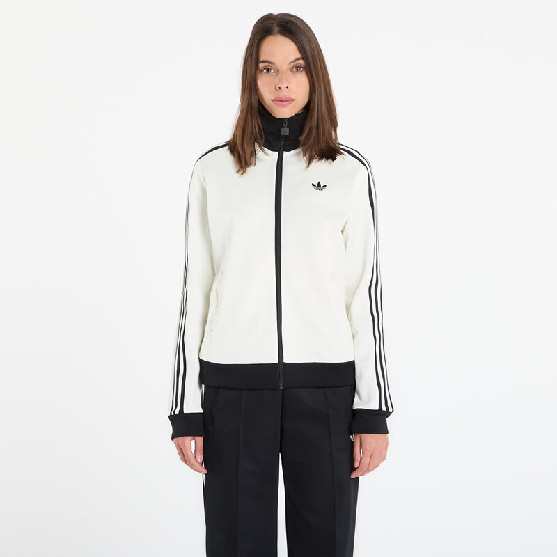 adidas Originals Mikina adidas Classic Track Top Off White/ Black L 66795265