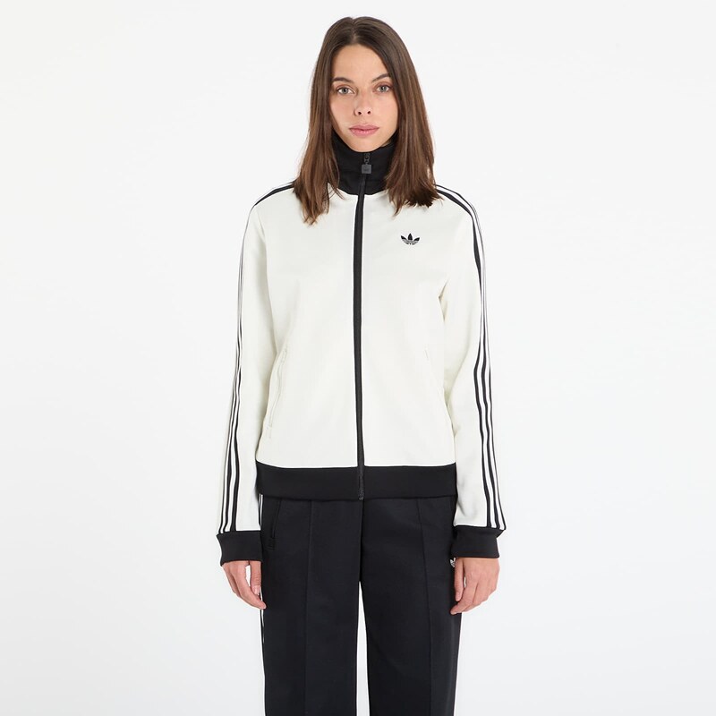 adidas Originals Mikina adidas Classic Tt Off White/ Black XS 66795393