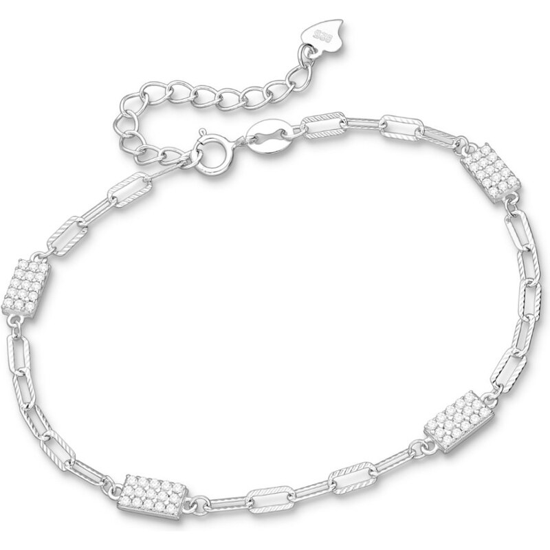 Strieborný náramok Elenor 66795380