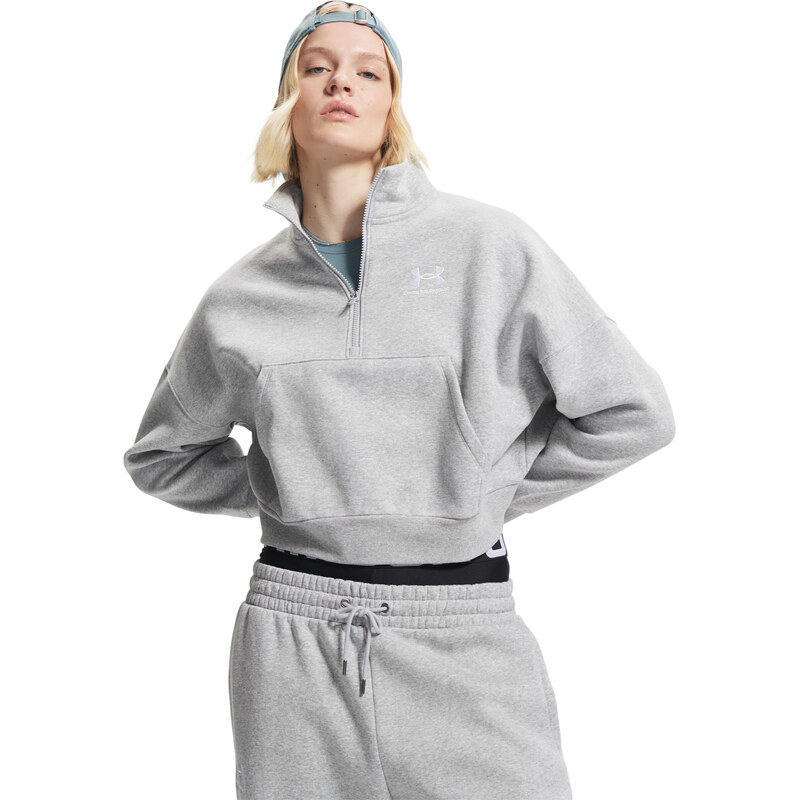 Womens sweatshirt Under Armour UA Icon Fleece OS HZ - Womens 64790262