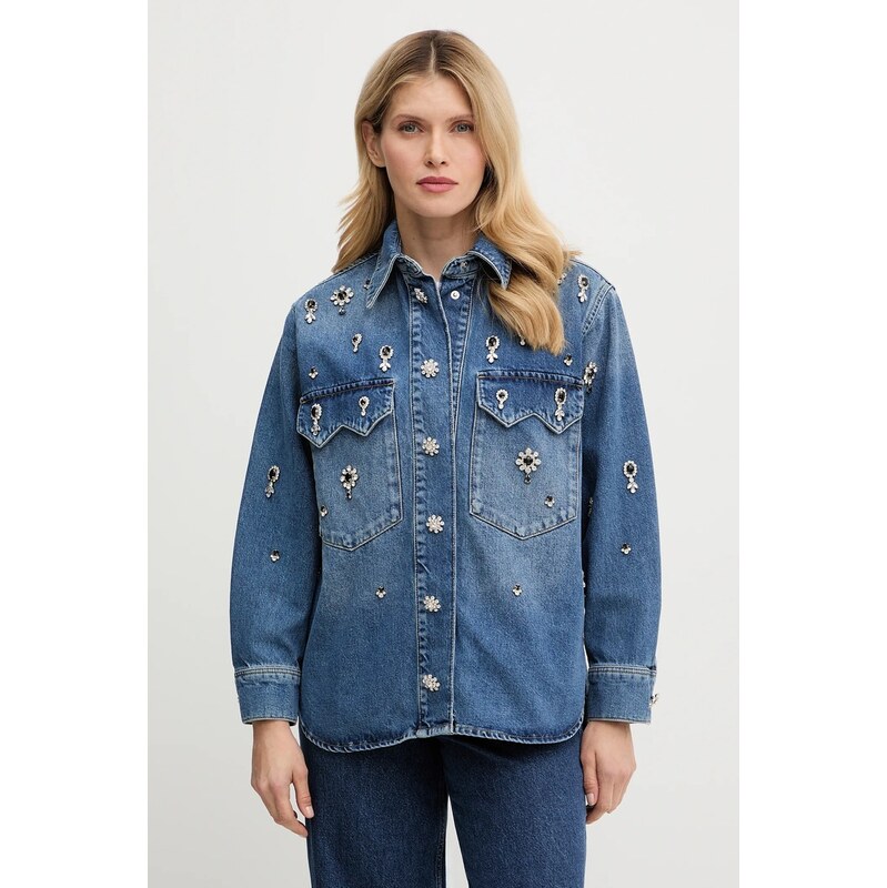 Rifľová košeľa AllSaints 66795920