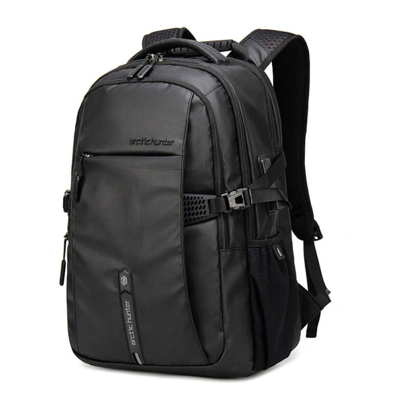 Arctic Hunter pánsky batoh s USB Climbing Čierny 26L 65227322