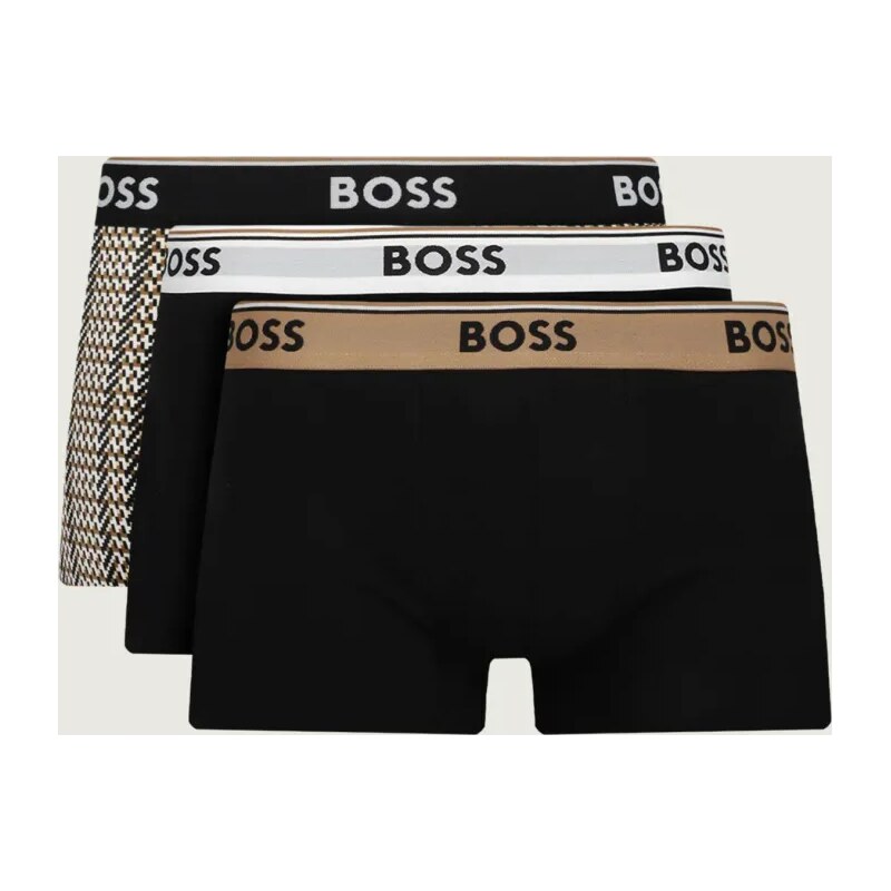 BOSS BLACK Boxerky 3-balenie Power Des 64483664