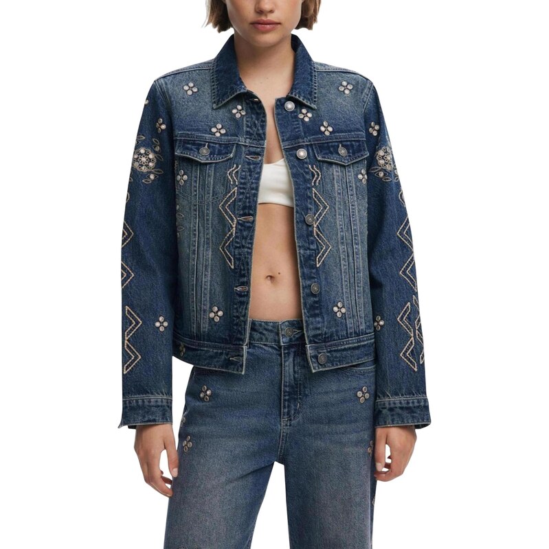 Dámska rifľová bunda Desigual 66799973