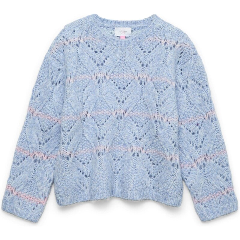 Vero Moda Girl Sveter VMNew Hatty opálová / rosé 66803340