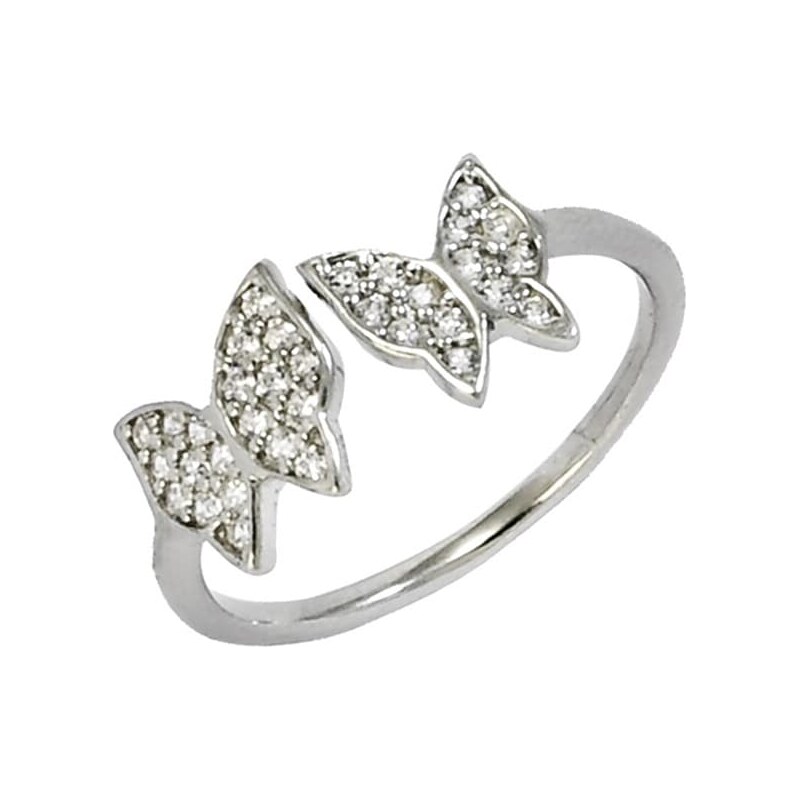 Strieborný prsteň Glare 1157 66803207