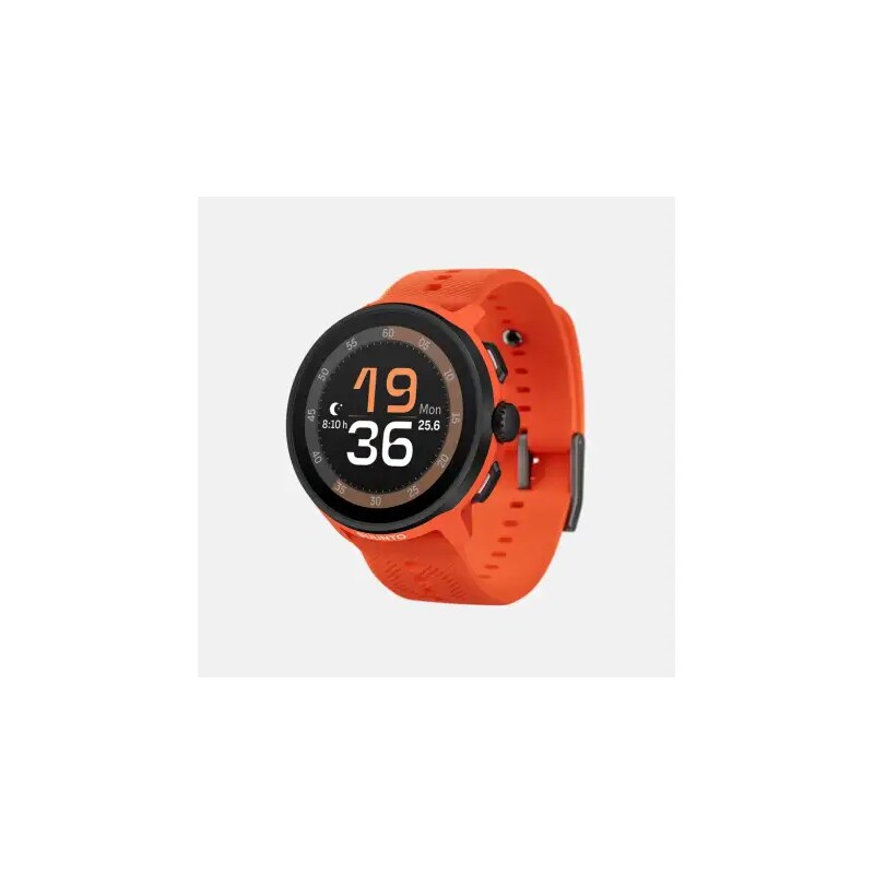 Suunto Run inteligentné hodinky silikónový remienok Coral Orange 66803830