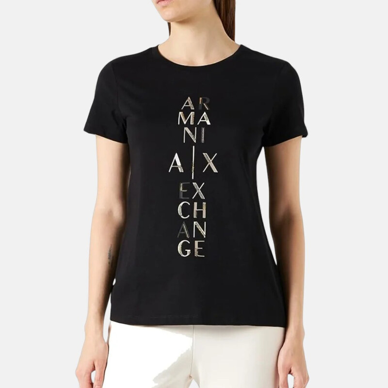 Dámské černé triko Armani Exchange M56565 66803854
