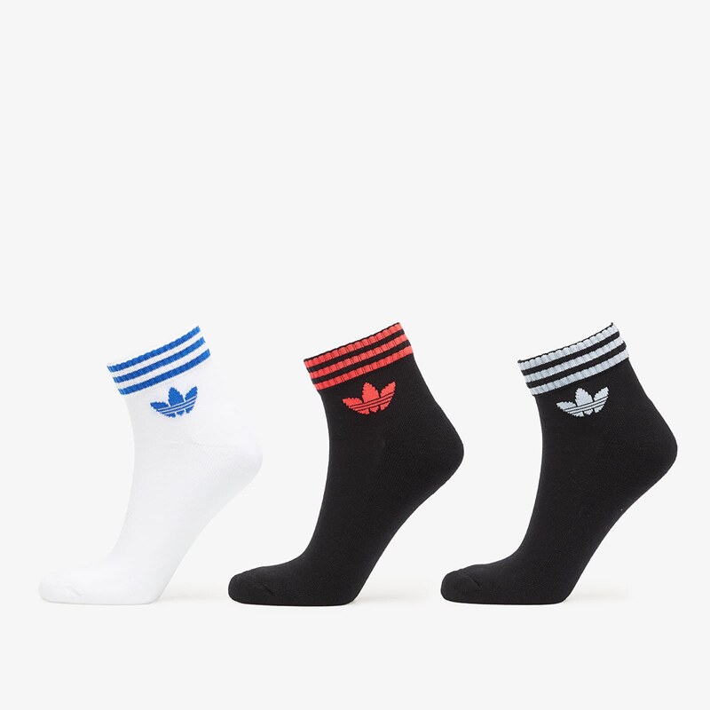 adidas Originals Ponožky adidas 3S Ankle Socks 3-Pack Black/ White/ 66804176