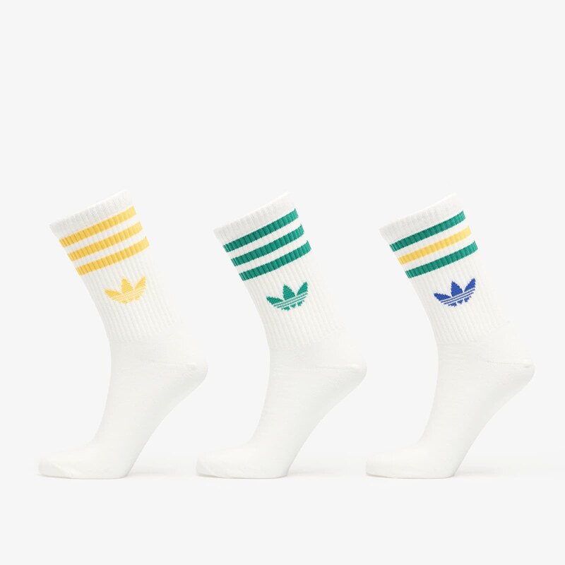 adidas Originals Ponožky adidas 3S Crew Socks 3-Pack Off White/ Off 66804170