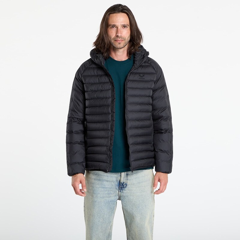 adidas Originals Bunda adidas Synthetic Hooded Jacket Black XXL 66804811