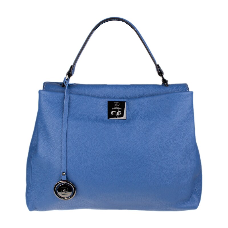 Modrá kožená talianska kabelka Pierre Cardin 5359 Blu NovaKabelka.sk 66804022