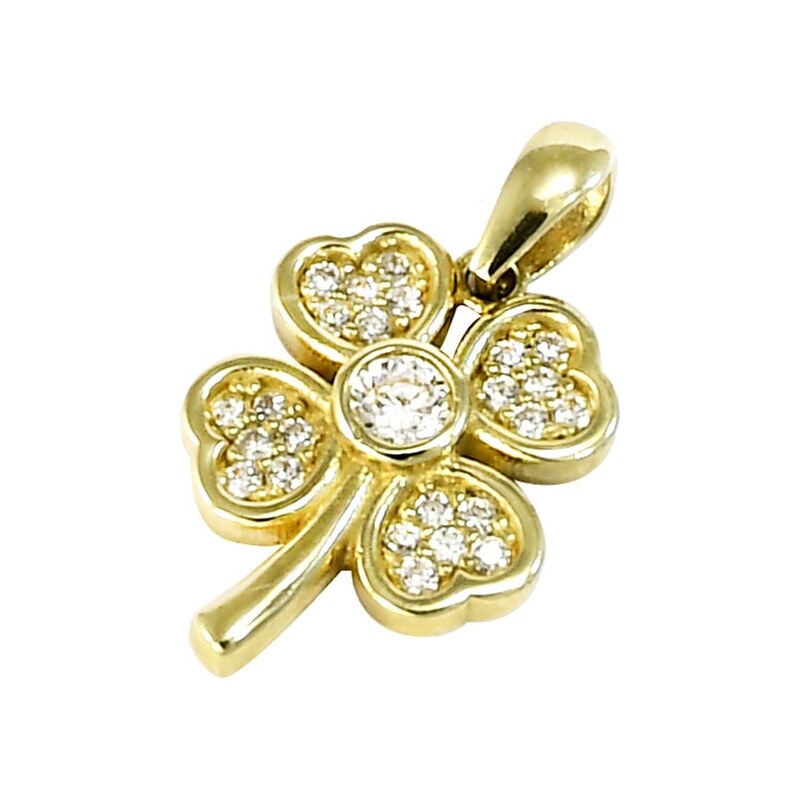 Zlatý prívesok Glare 664 66804044