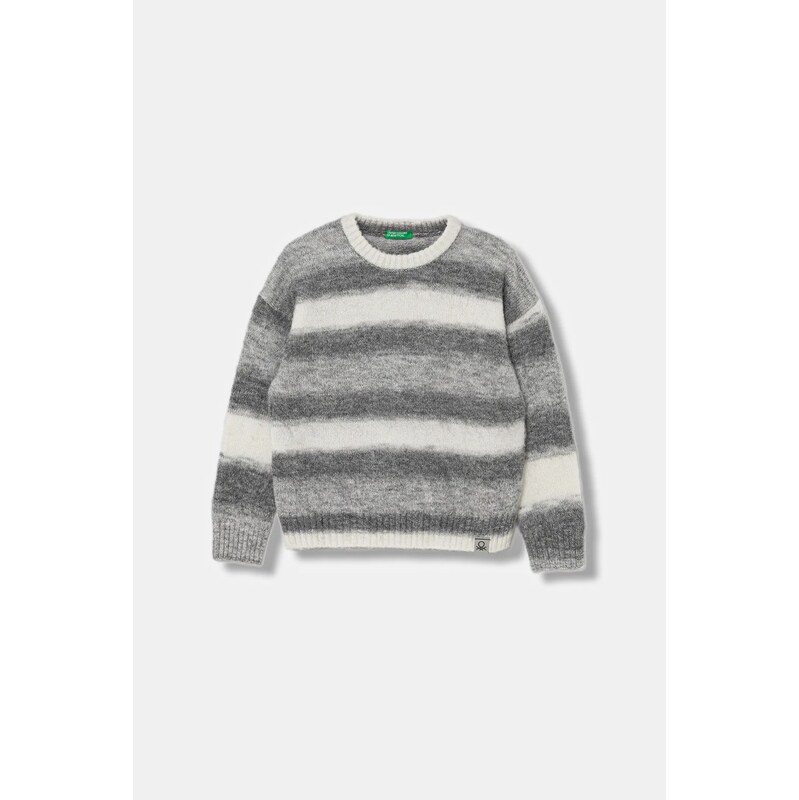 Detský sveter s prímesou vlny United Colors of Benetton 66807455