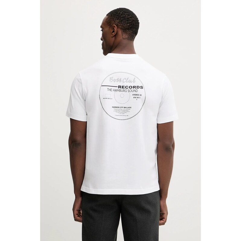 Bavlnené tričko BOSS Orange Te_BossClub 66807450