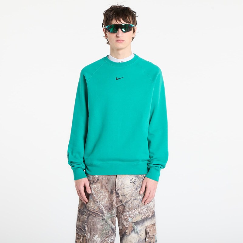 Mikina Nike x NOCTA Mens Fleece CS Crew Neptune Green/ Black L 66804856