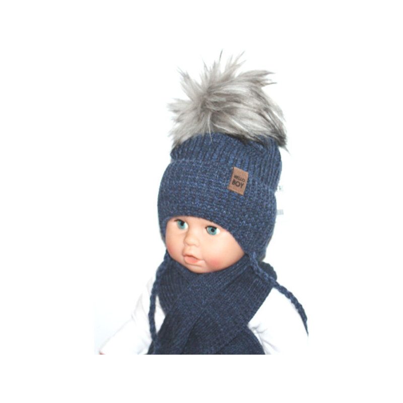 AJS Zimná čiapka a šál Mathew 47238381