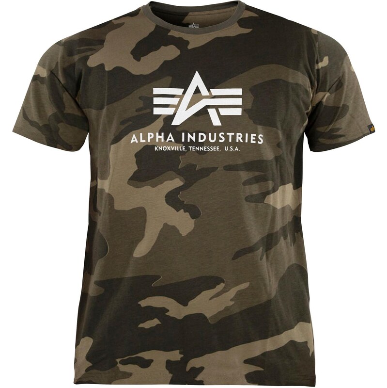 ALPHA INDUSTRIES Tričko Basic Logo zmiešané farby 66807817