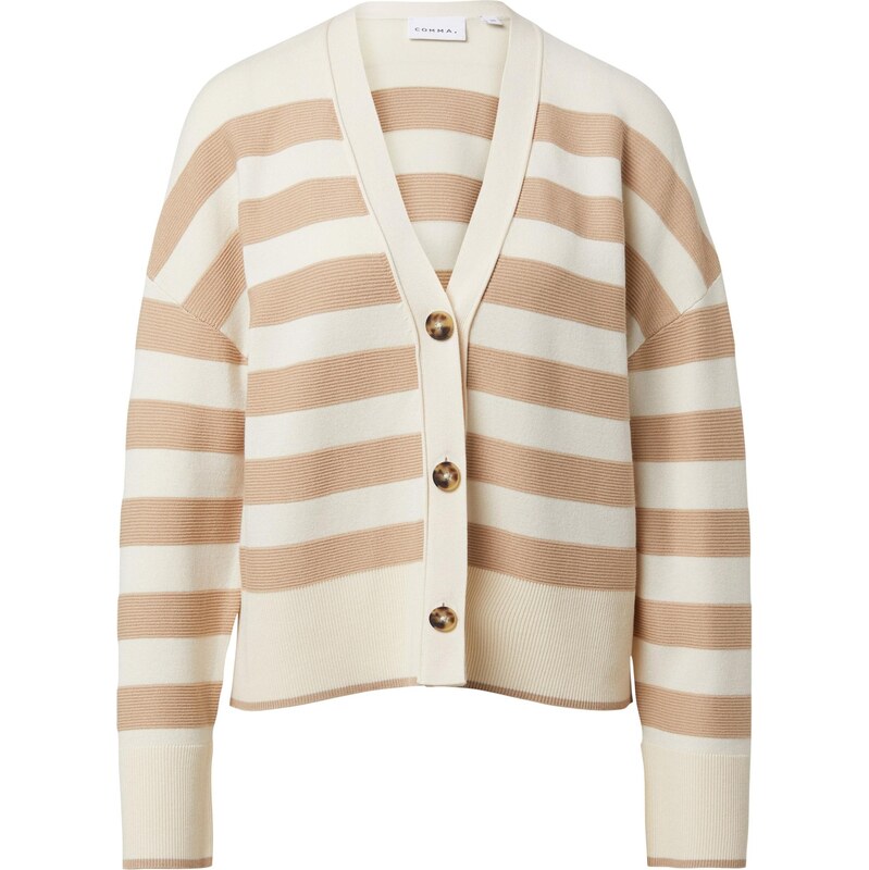 COMMA Kardigán krémová / farba ťavej srsti 66809193