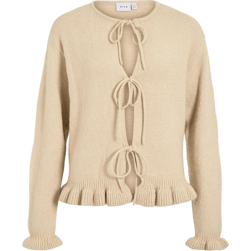 VILA Kardigán VICamma tmavošedá 66809217