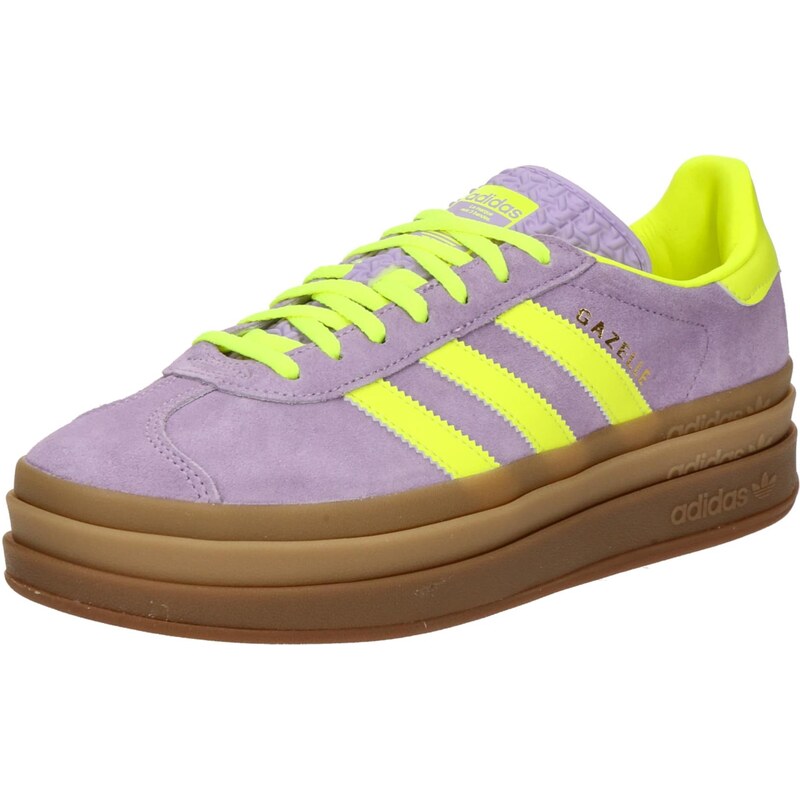 ADIDAS ORIGINALS Nízke tenisky Gazelle Bold neónovo zelená / 66809238